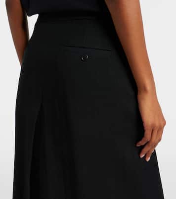 Layered wide-leg pants | Phoebe Philo