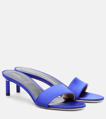 T Icon 55 satin mules | Tom Ford