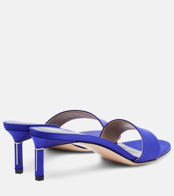 T Icon 55 satin mules | Tom Ford
