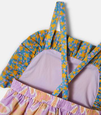 Bedrucktes Kleid aus Baumwolle | Stella McCartney Kids
