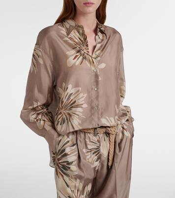 Bluse aus Seide | Brunello Cucinelli