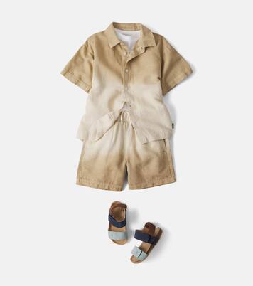 Amal ombré linen and cotton shorts | Molo