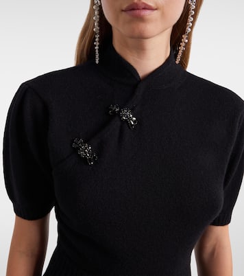 Embellished cashmere sweater | Simone Rocha