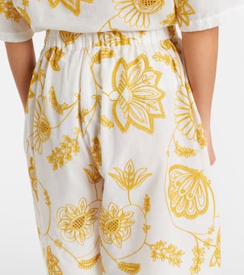 Bermuda Chandra in misto cotone con ricamo | Eres