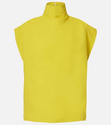Poplin turtleneck top | Alaïa