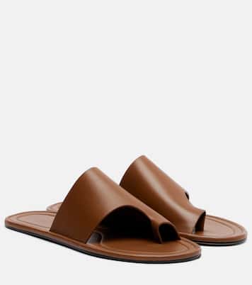 Malick Thong leather sandals  | The Row