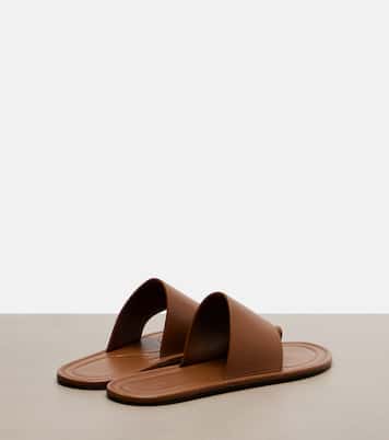 Malick Thong leather sandals  | The Row
