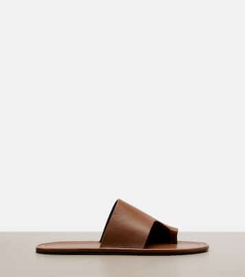 Malick Thong leather sandals  | The Row