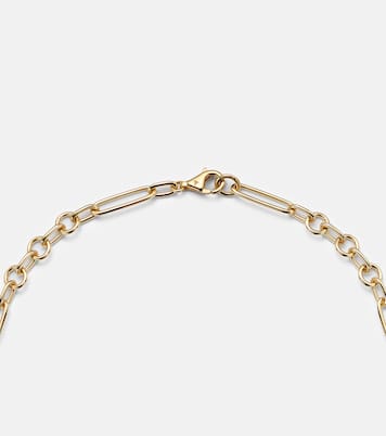 Collar Internal Compass Small de oro de 18 ct con diamantes | FoundRae