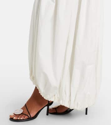 Abito lungo Orbit in jersey con cut-out | Christopher Esber