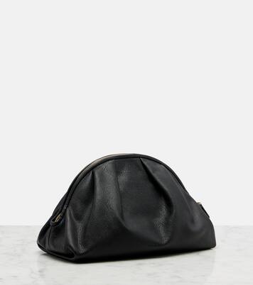 Charlotte Small leather clutch | The Row