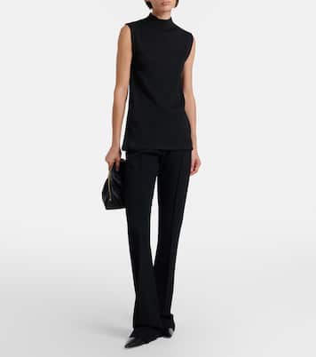 Charlotte Small leather clutch | The Row