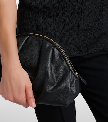 Charlotte Small leather clutch | The Row