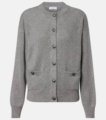 Cardigan aus Lamé | Brunello Cucinelli