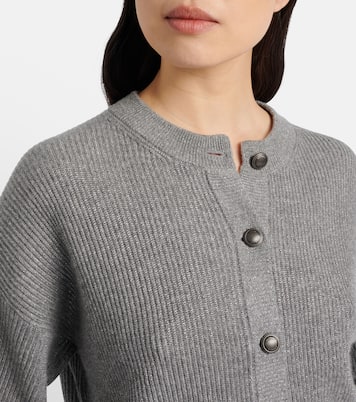 Cardigan aus Lamé | Brunello Cucinelli