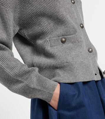 Cardigan aus Lamé | Brunello Cucinelli