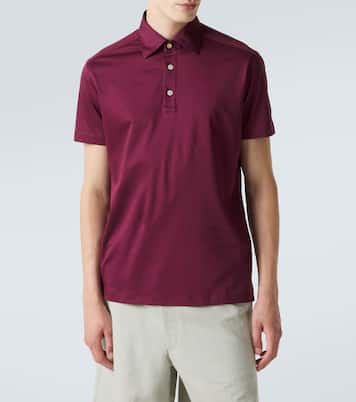 Cotton polo shirt | Kiton