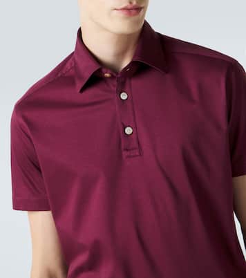 Cotton polo shirt | Kiton