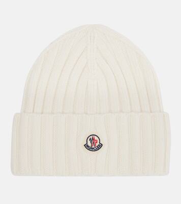 Logo virgin wool beanie | Moncler