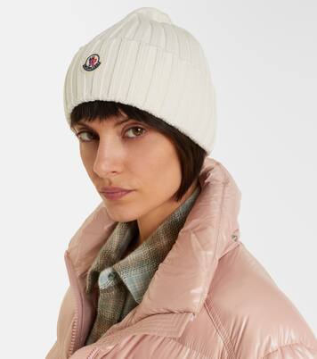 Logo virgin wool beanie | Moncler