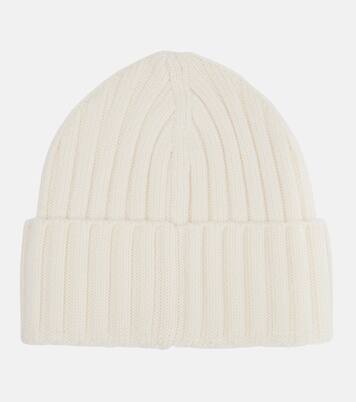 Logo virgin wool beanie | Moncler
