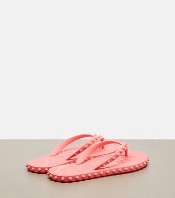 Super Loubi Flip spiked thong sandals | Christian Louboutin