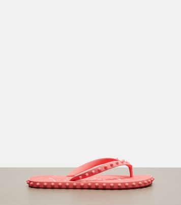 Super Loubi Flip spiked thong sandals | Christian Louboutin