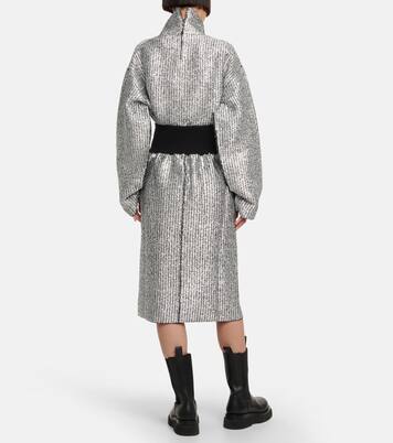 2 Moncler 1952 Lurex® wool-blend midi skirt | Moncler Genius