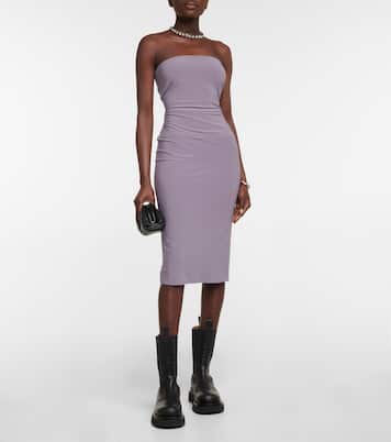 Robe midi bustier | Norma Kamali