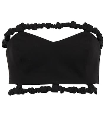 Cropped-Top aus Baumwolle | Ganni