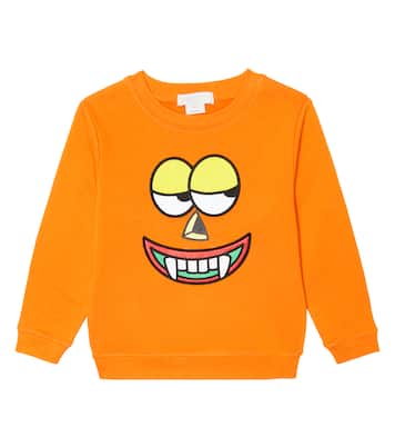 Verziertes Sweatshirt aus Baumwolle | Stella McCartney Kids