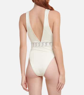 Verzierter Badeanzug | Balmain