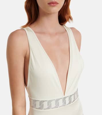 Verzierter Badeanzug | Balmain