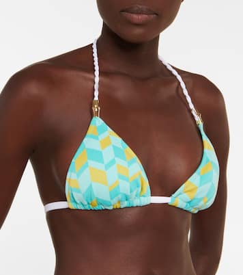 Haut de bikini Ibiza imprimé | Heidi Klein