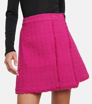 White Label Minirock aus Baumwollbouclé | Proenza Schouler