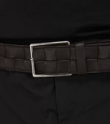 Maxi Intreccio leather belt | Bottega Veneta
