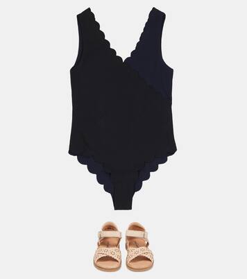 Bañador con borde festoneado | Marysia Bumby