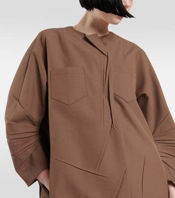 Asymmetric coat | Prada