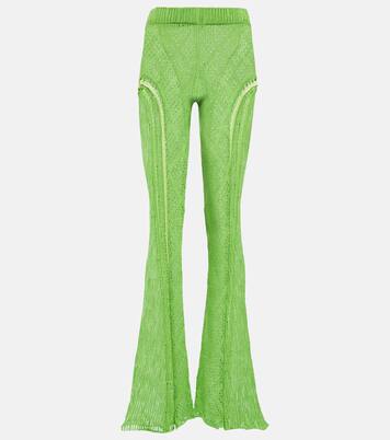 Pantalon évasé Disco en coton | Roberta Einer