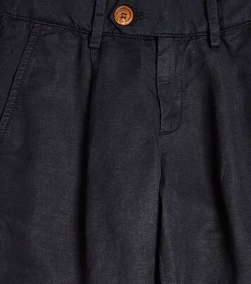 Linen and cotton pants | Brunello Cucinelli Kids