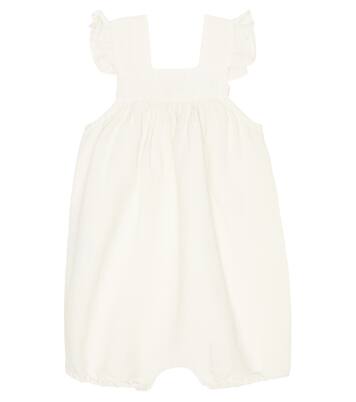 Baby Sas linen-blend playsuit | Donsje