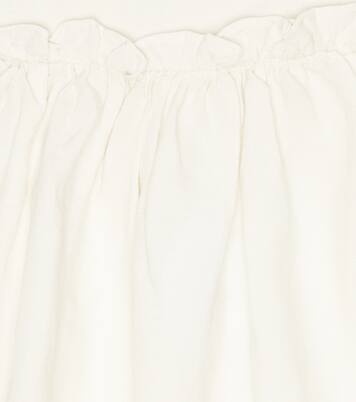 Baby Sas linen-blend playsuit | Donsje