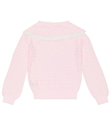 Saffron Cricket cable knit sweater | Morley