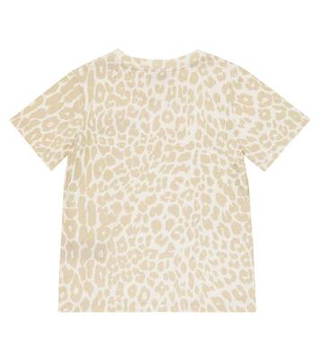 Leopard-print T-shirt | Balmain Kids