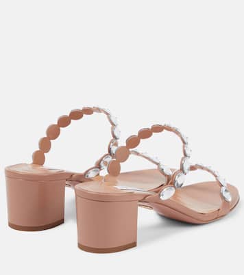 Verzierte Sandalen Tequila aus Leder | Aquazzura