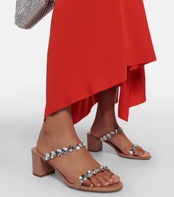 Verzierte Sandalen Tequila aus Leder | Aquazzura