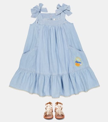 Halcyon denim dress | Zimmermann Kids