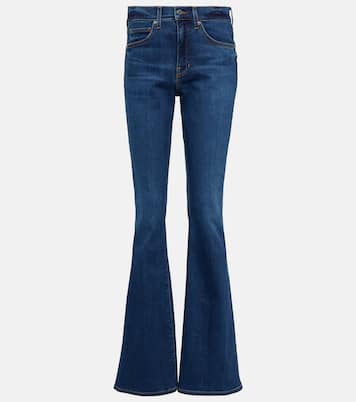 Jeans flared Beverly de tiro alto | Veronica Beard