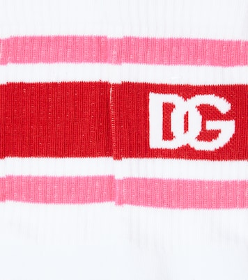 Calze in misto cotone con logo | Dolce&Gabbana Kids