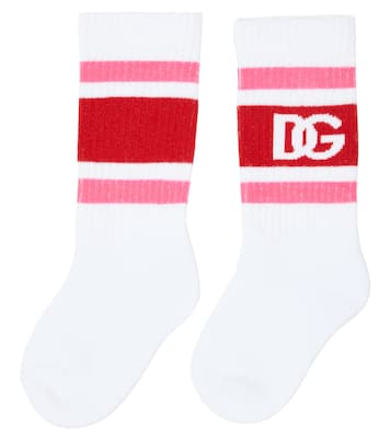 Calze in misto cotone con logo | Dolce&Gabbana Kids